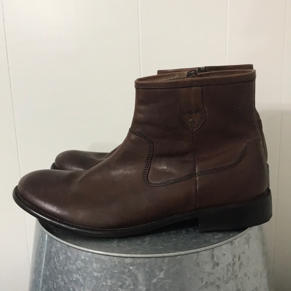 Jeffrey Tyler Leather Boots